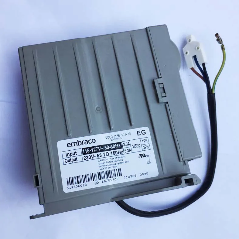 NEW FOR Embraco Refrigerator Inverter VCC3 1156 for Fridge Input 115V 3