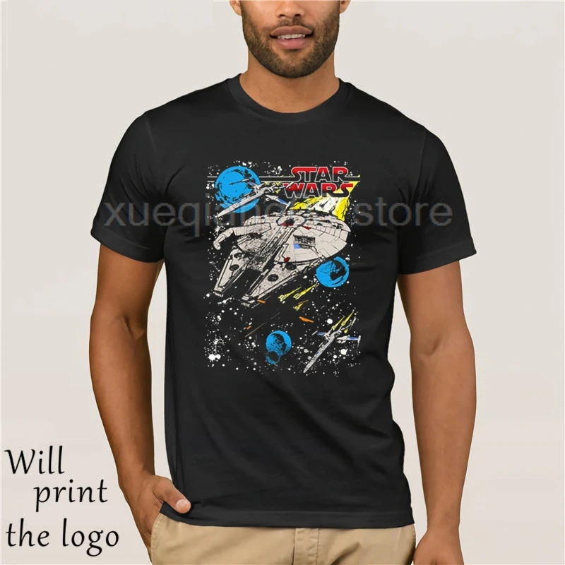 Star Wars T Shirt Cotton Custom Short Sleeve Resistance Fleet Men Hiphop Hot Sale XXXL | Мужская одежда