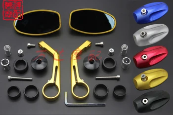 

motorcycle mirror Common 7/8" Bar End Rearview mirror CNC Aluminium For KAWASAKI models 5 colors