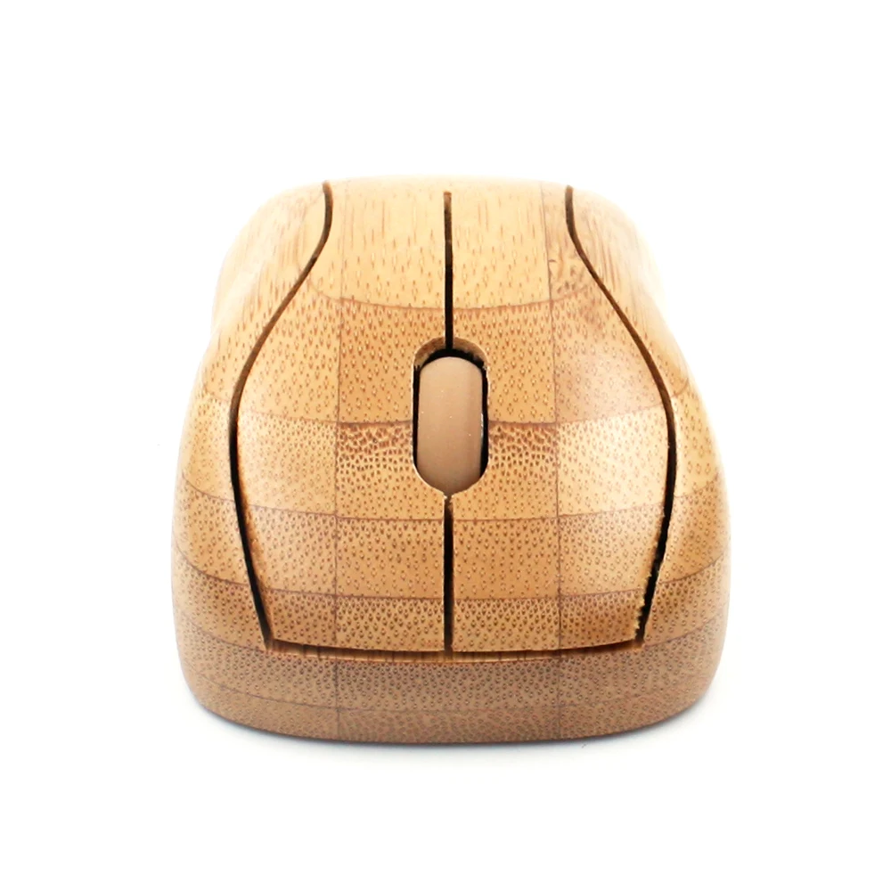 Techase MG93 Мышь Bamboo Mause 2,4 ГГц Беспроводной Mini-USB игр Мышь для компьютера Maus souris gamer мыши игры деревянные Мышь s