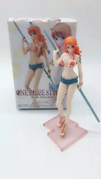 

Anime One Piece Styling Girls Section Nami Sexy PVC Action Figure Collectible Model Toys Doll 16CM