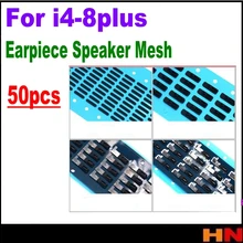 50 шт. i8 8 p Шлейф динамика Динамик анти-гриль с защитой от пыли с сеточной подкладкой; резиновой прокладкой клей для Iphone 4 4s 5 5S 5c 6 6s 7 8 8 p plus