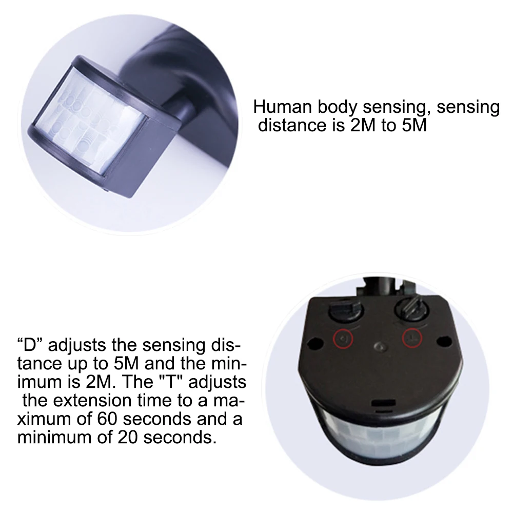 Cabeças de Luz Parede de Luz Sensor de Movimento Água ao ar Holofotes de Segurança Pir à Prova Levou Rotable Duas Solar d' Livre Indoor Jardim Quintal Noite 22 9 PIR À Prova D' Água Ao Ar