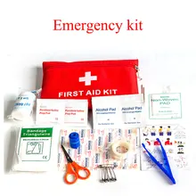 Аварийная сумка для выживания, мини-Семейный комплект первой помощи, спортивные дорожные комплекты, домашняя медицинская сумка, открытый автомобиль, сумка для первой помощи