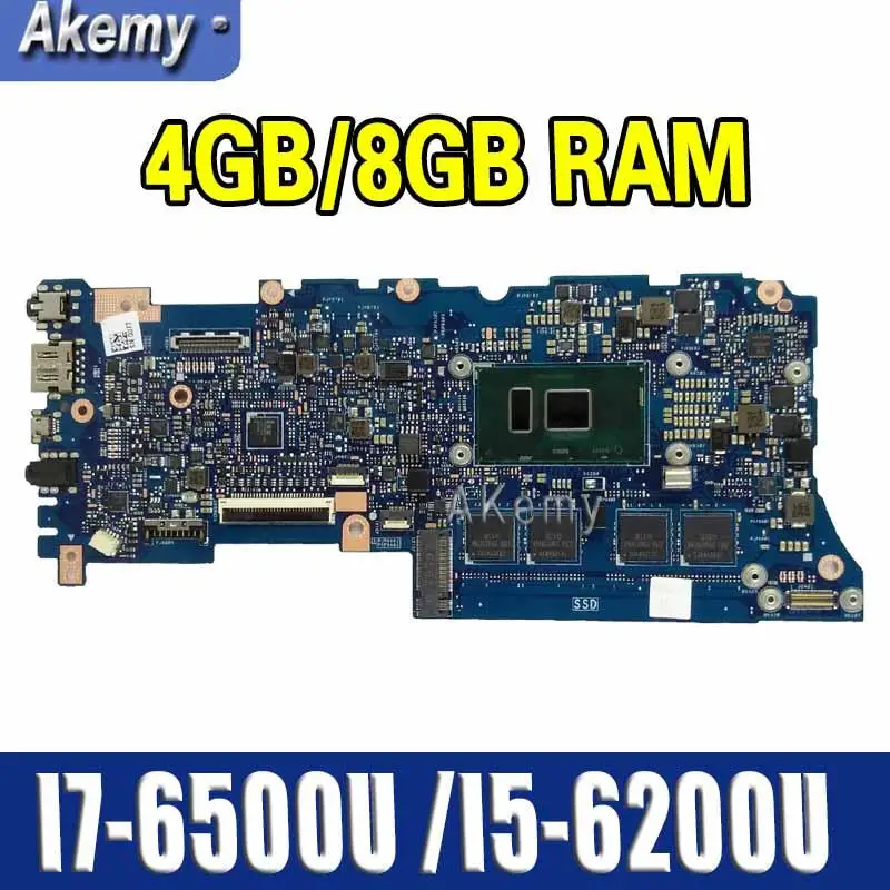 

laptop Motherboard For ASUS UX305UA UX305U U305U Mainboard 4G 8G RAM /I7-6500U /I5-6200U exchange!!!