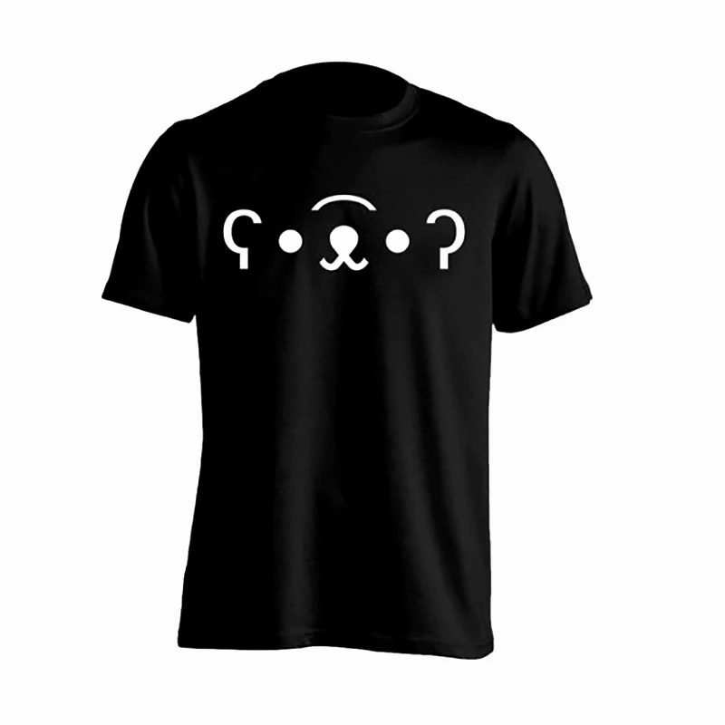 

T Shirt Harajuku Tshirt Kawaii T-shirt Plus Size Tops Tumblr Shirts Cute Kawaii Bear Emoticon Emoji Tshirt Women gift XS-3XL