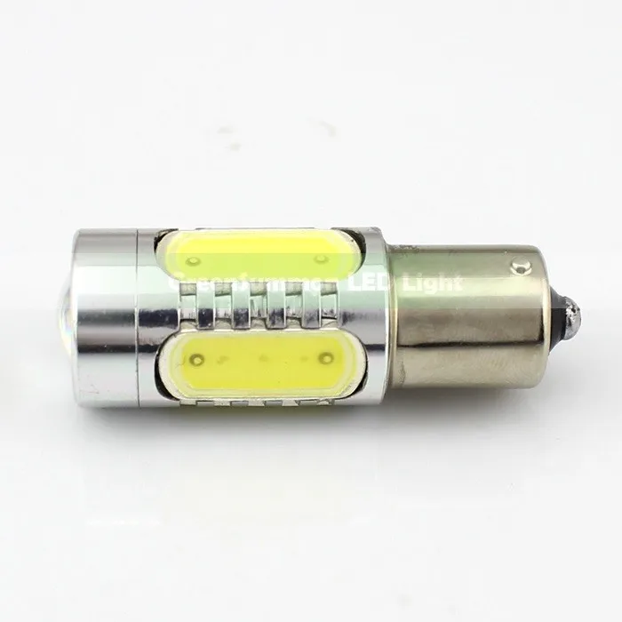 2 шт./лот 1156 BA15S S25 P21W 7,5 W SMD Светодиодная Лампочка резервного копирования Фары заднего хода супер яркий белый светодиодный светильник для DC 12V 360 градусов