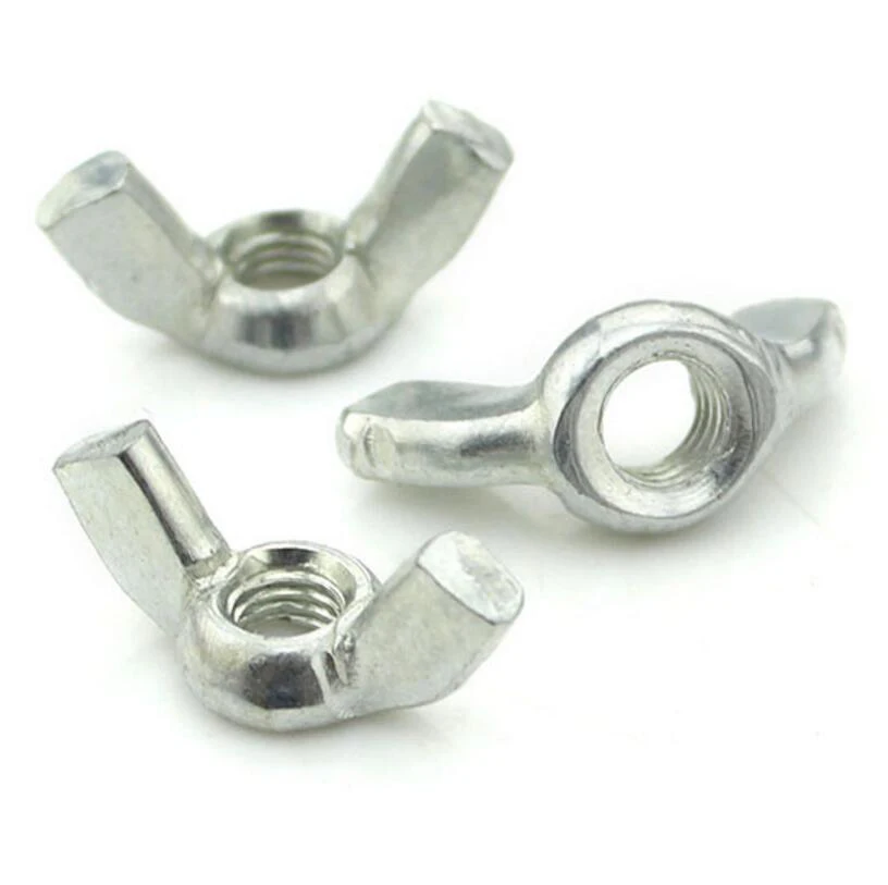 M5 M6 M8 M12 Wing Nuts thumb screws Galvanized Carbon steel fasteners
