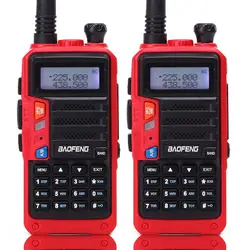 2 шт. BaoFeng UV-9S 3 полосы Tri-Band 220-260 (220-225) mhz двухстороннее радио amatuer портативный Радиоприемник