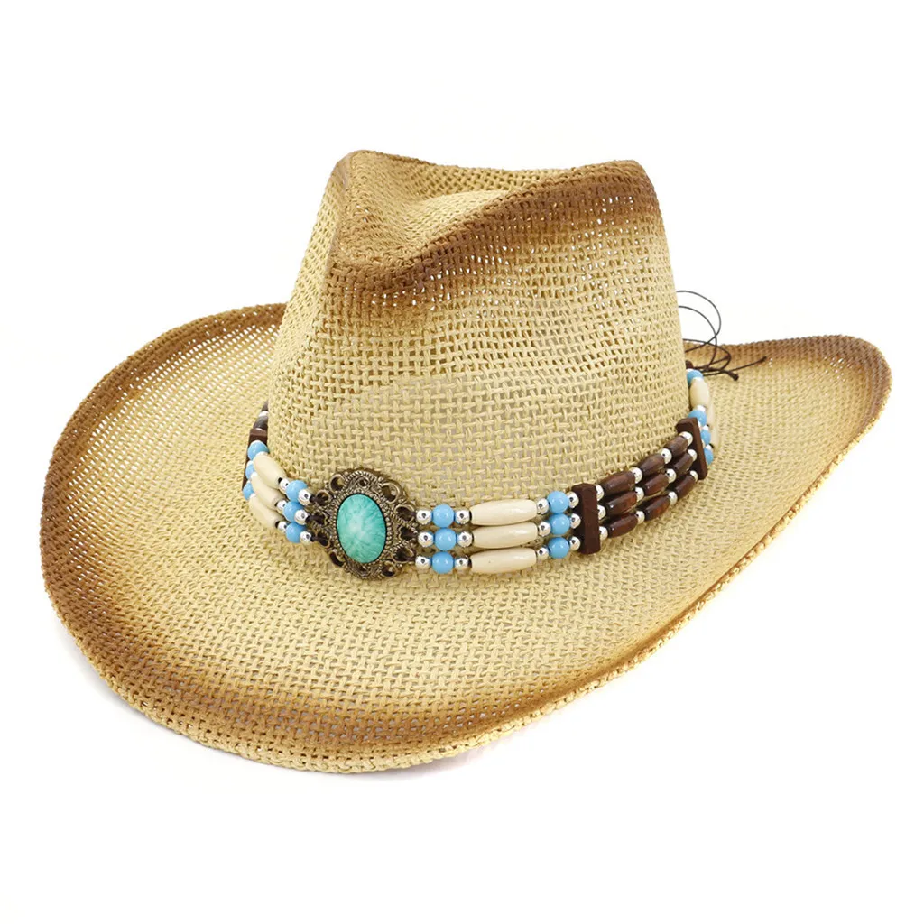 

Straw Cowboy Hat Women Men Handmade Weave Cowboy Hats For Lady Tassel Summer Western Sombrero Hombre Lifeguard Hats #Zer