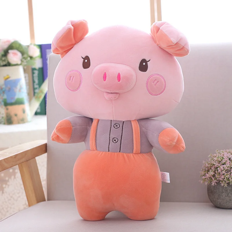 40 см мягкие животные Свинья Мягкие игрушки-подушки Kawaii Baby Appease Спящая кукла хлопок девочка Brinquedo игрушки для детей