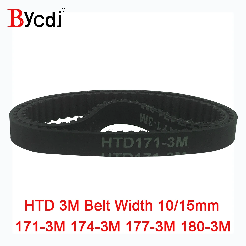Зубчатый ремень Arc HTD 3M длина = 171 174 177 180 ширина 6 15 мм Teeth57 58 59 60 HTD3M синхронный пульт 3