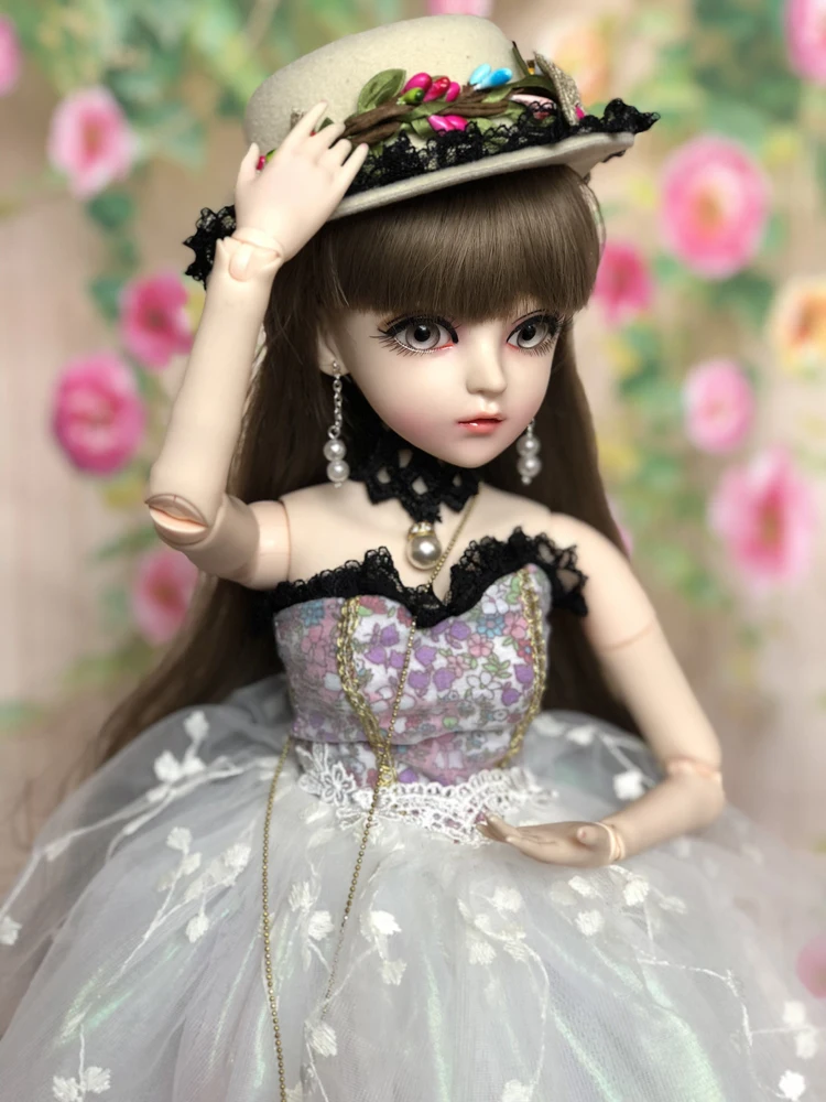 1/3 BJD 60 см куклы игрушки высшего качества китайская Кукла 18 шарниров BJD шарнир Кукла платье Мода девушка подарок игрушки