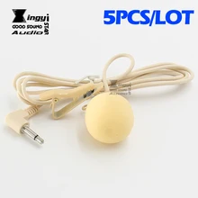 5 шт. телесный цветной зажимной микрофон 3,5 мм вилка нагрудная гарнитура конденсаторный отворот Mikrofon для компьютера ноутбука ПК обучающий гид-экскурсовод