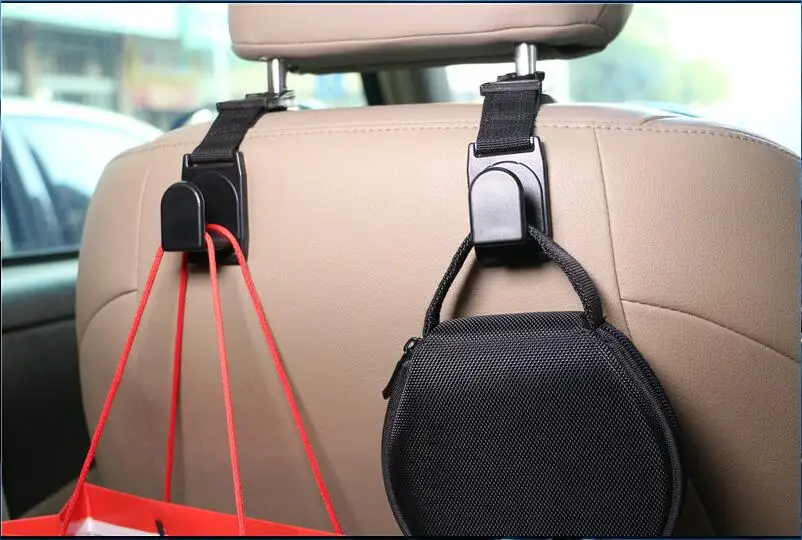 

Car Headrest Hook with Cup Holder Drink Hook Multi-function Auto For SUV Opel Antara Acura RDX Hyundai IX35 Nissan Qashqai