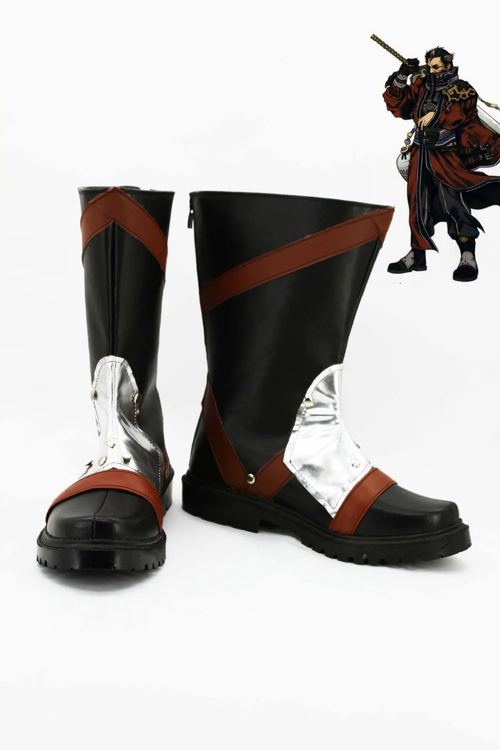 

New 4 female costumes customize Final Fantasy AURON COSPLAY customized shoes boots costumes