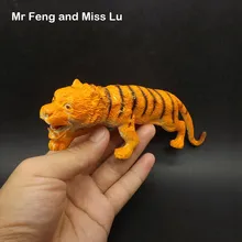 Большой Дикий Тигр познавательное обучение образовательная игра модель животного; изображение игрушка ребенок