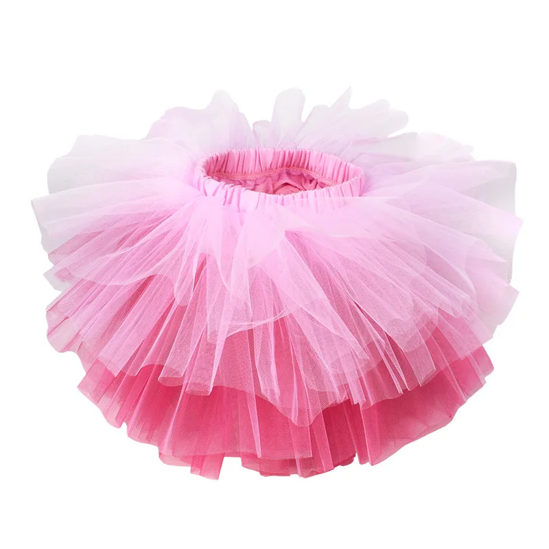

Kids Girls Skirt Princess Girl Ballet Mesh Tutu Mini Skirts 2019 Party Wedding Vestidos Infant Children Clothing JN713