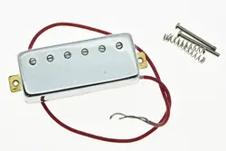 Kaish Chrome LP закрыт мини Humbucker шеи Пикап герметичные ЗВУКОСНИМАТЕЛИ ДЛЯ LP