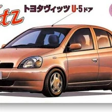 1/24 Toyota Vitz Сборная модель автомобиля 03476