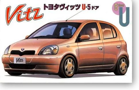 

1/24 Toyota Vitz Assembled Car Model 03476