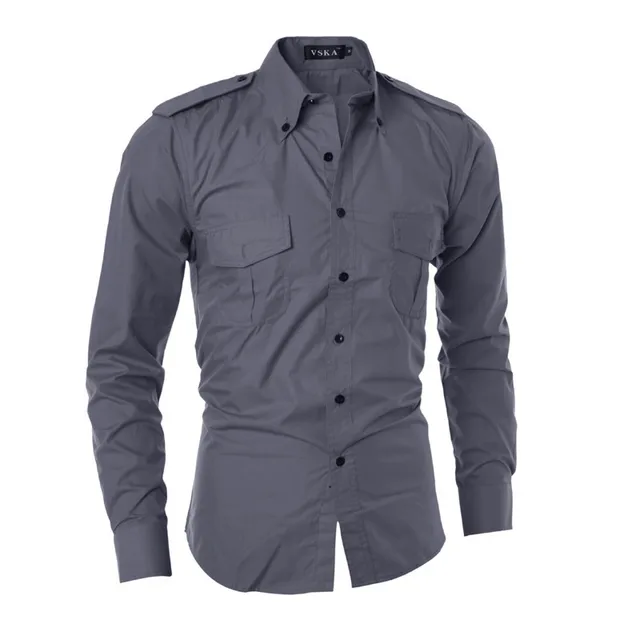 NEW Men Shirt Plus Size XXL Mens Fashion Casual Shirts Stylish Slim Fit