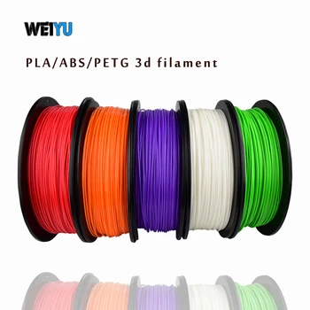

3D Printer ABS/PTEG/PLA Filament 1.75mm Dimensional Accuracy +/-0.02mm 1KG 343M 2.2LBS 3D Printing Material Plastic for RepRap