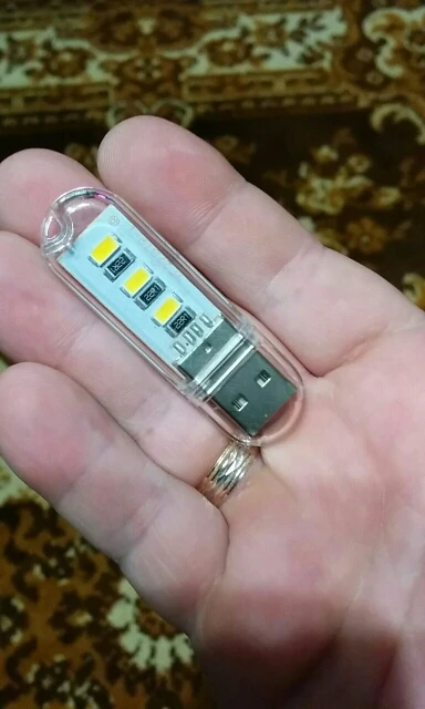 

New Mini Portable USB Night light 3LEDs Reading Lamp DC 5V Book Lights Laptop PC Computer Power Bank Powered White/Warm White