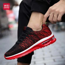 Vivident/Мужские дышащие эластичные кроссовки; обувь со шнуровкой; Повседневная воздухопроницаемая повседневная обувь из сетчатого материала; обувь; zapatillas Hombre