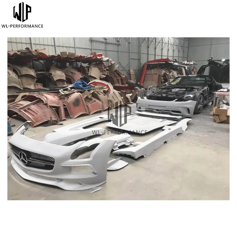 奔驰SLS AMG R197 Black MISHA 宽体大包围套件 9
