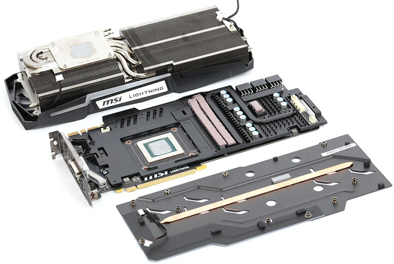 BYKSKI водоблок использовать для MSI GTX1080Ti LIGHTNING Z/полное покрытие видеокарты медный радиатор жидкостный охладитель RGB