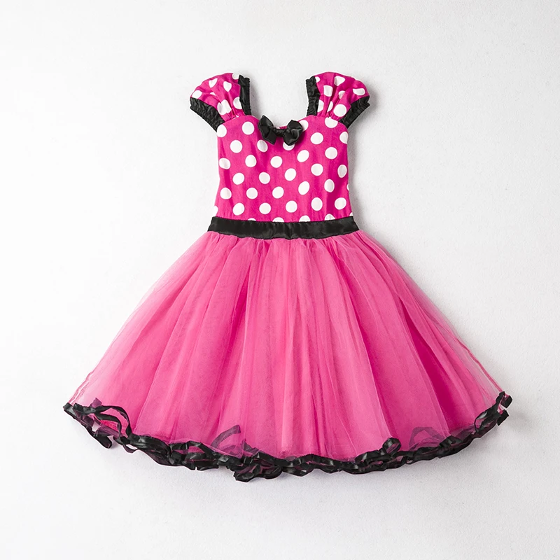 Fashion Party Dresses for Girl Tutu Birthday Princess Outfit Animal pattern Dress Vestido Infantil For Kids Wedding Flower Girls