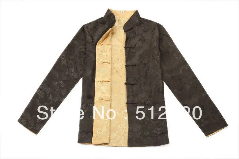 Shanghai Story Long Sleeve shirt Chinese Traditional clothing Two-sided wear tang suit mandarin collar reversible jacket 6 color