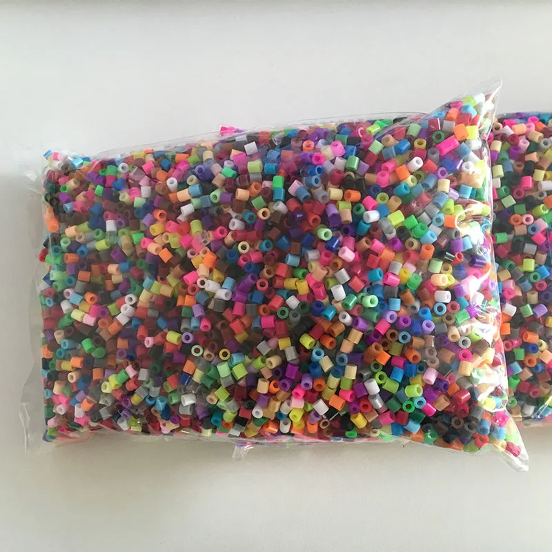 

8000pcs Perler beads 5mm Toy Kids Fun Craft DIY Handmaking Fuse Bead Multicolor Creative Intelligence Educational Toys