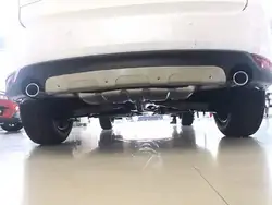 Спереди + заднего бампера протектор опорная плита 2 шт. для Mazda CX-5 2nd Gen 2017 2018