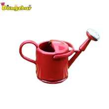 Мини-лейка из металла, модель, инструменты для моделирования, игрушка для кукольного дома, украшение для 1/12, кукольный домик, Миниатюрные аксессуары WWP0839