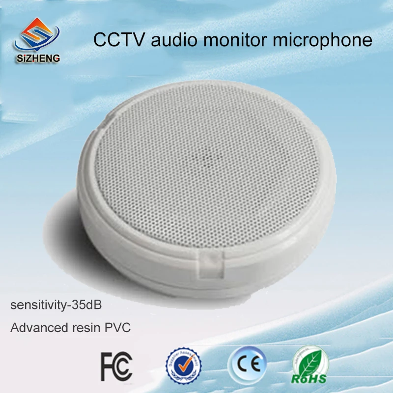 

SIZHENG Round HD CCTV audio microphone video surveillance cameras system for indoor environment