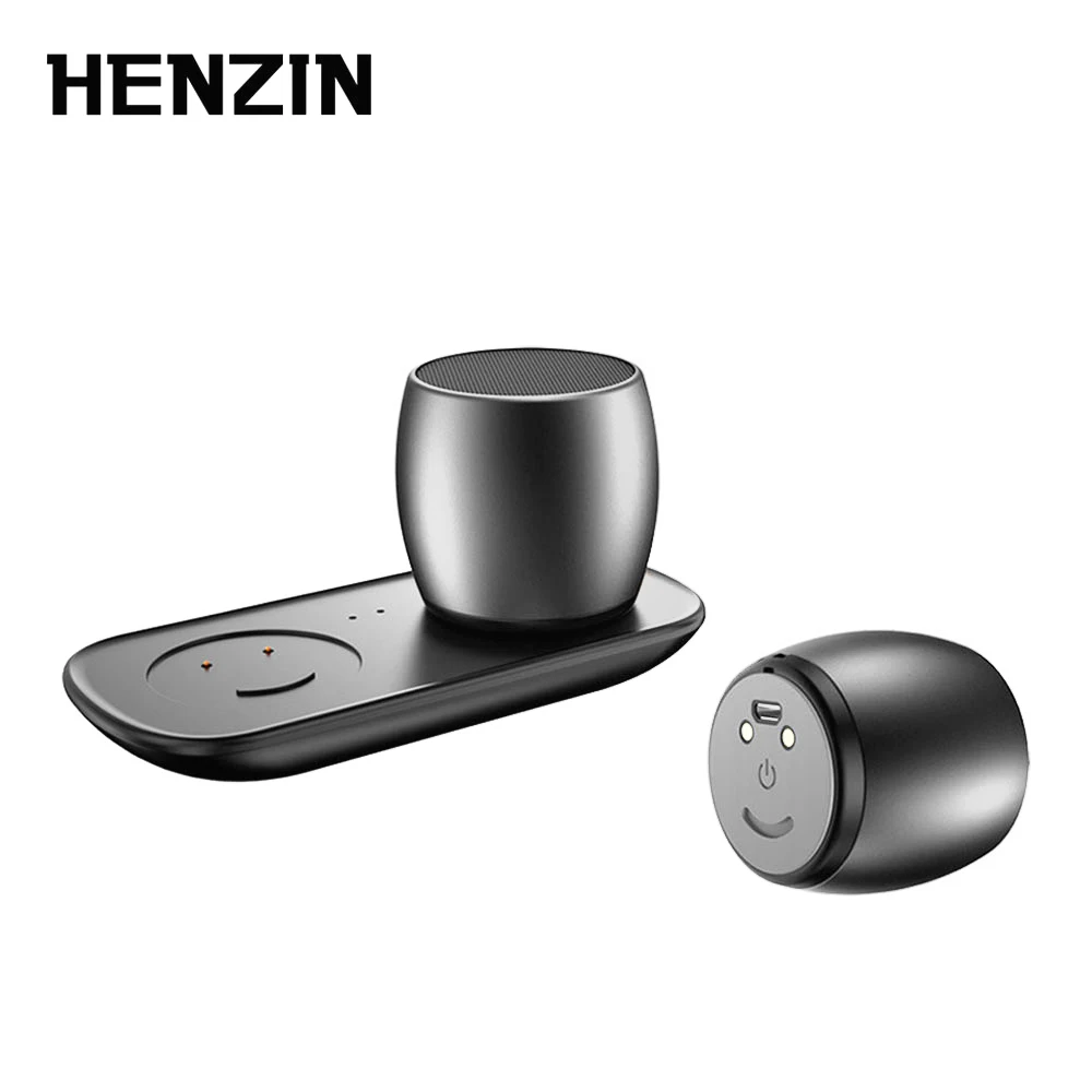 

Mini Metal Bluetooth Speaker TWS True Wireless Stereo Speaker Portable Wireless Loudspeaker Subwoofer for Phone iPhone Xiaomi PC