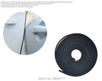 

5M Door edge collision protection tape stickers Car-styling for Lada kalina granta priora niva largus samara vesta 2109 2107