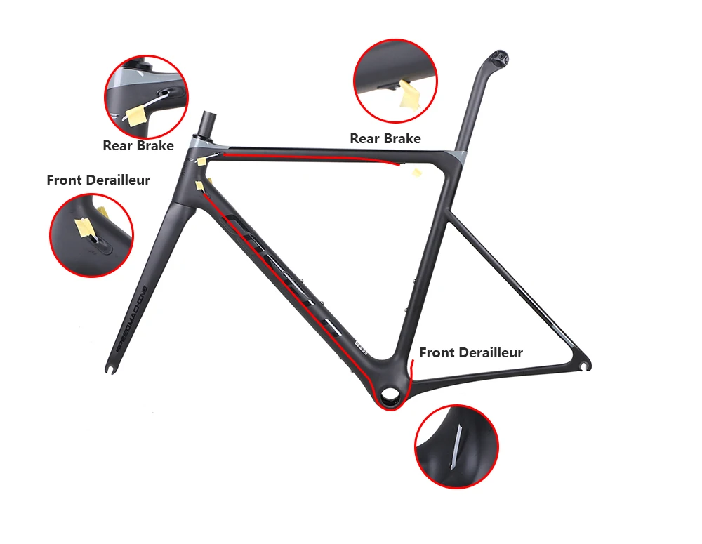 Sale 2019 disc Costelo Speedmachine1.0 carbon road bike frame cycling frame Costelo bicycle bicicleta frameset seatpost fork headset 10