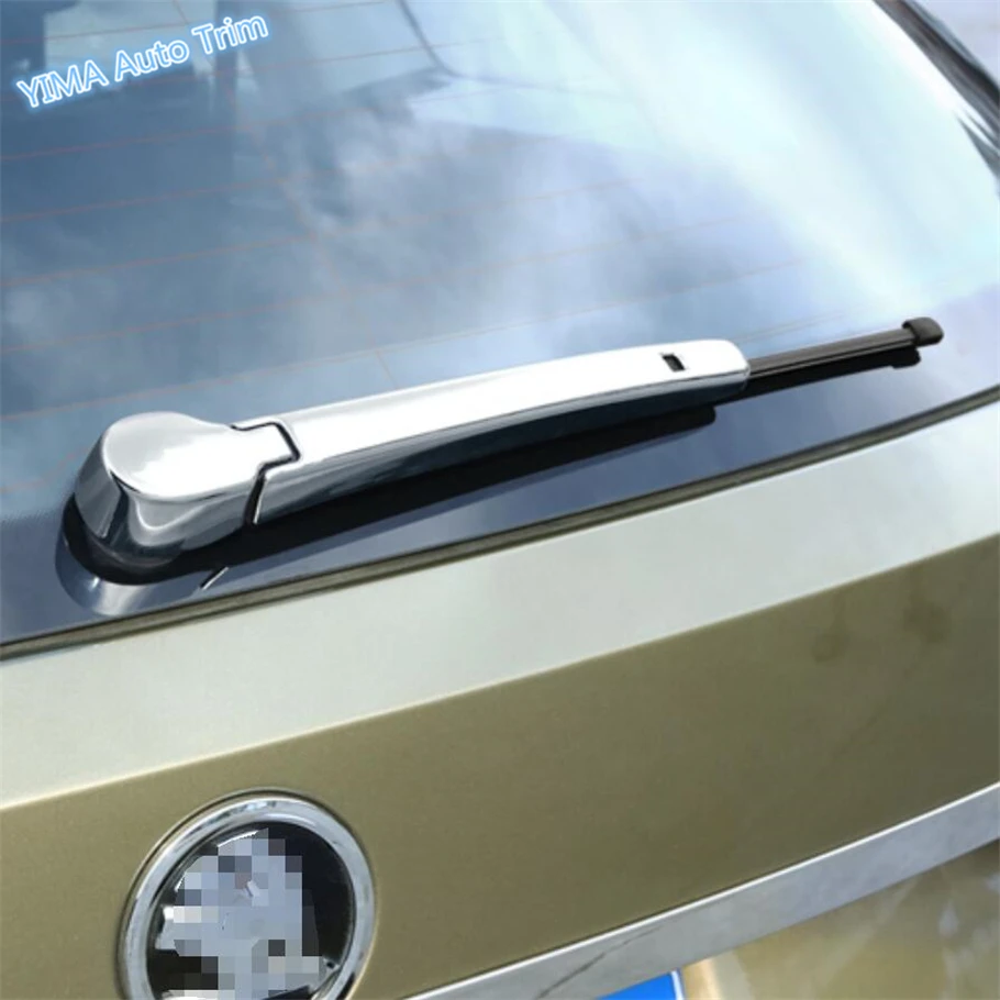 

Lapetus Auto Styling Rear Tail Windshield Window Wiper Protection Kit Cover Trim Chrome Fit For Skoda Kodiaq 2017 2018 2019 ABS