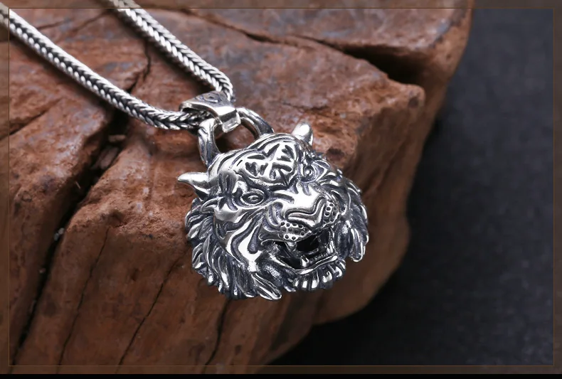 tiger head necklace