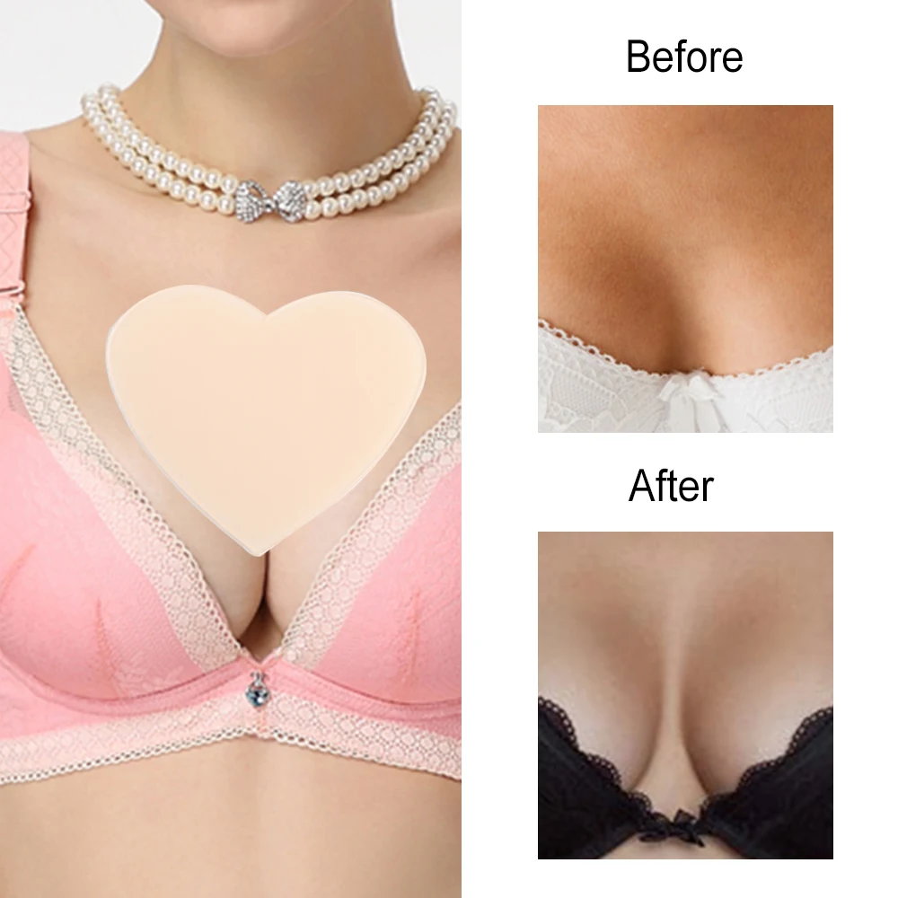 

Anti Wrinkle Chest Pad Reusable Medical Grade Silicone Invisible Chest Pad Anti-aging Eliminate And Prevent Chest Wrinkle Pad