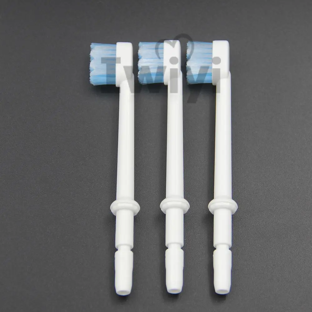 3 Toothbrush Tip For Waterpik Nicefeel Flycat Oralcare Oral Irrigator Water Pik Pick Flosser Jet Spa Dental Floss Teeth Cleaning