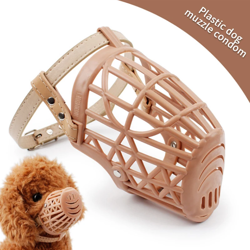 

Dog Muzzles Small Medium Large Dog Mouth Muzzle Anti Bark Bite Chew Dog Muzzles Training Products Pet Accessories