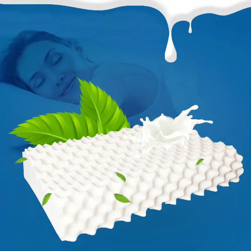 New Thailand Original 100 Natural Latex Cervical Protection Pillow