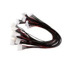 Hot Sell 10Pcs JST-XH Plug 6S Lipo Balance Wire Extension Lead 30cm For RC Car Boat Plane Accessories