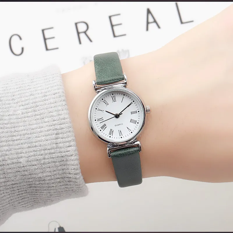 Exquisite Small Dial Fashion Ladies Leisure Quartz Watches Women Mini Simple Female Retro Leather Wristwatches Clock Relogio Exquisite Small Dial Fashion Ladies Leisure Quartz Watches Women Mini Simple Female Retro Leather Wristwatches Clock Relogio