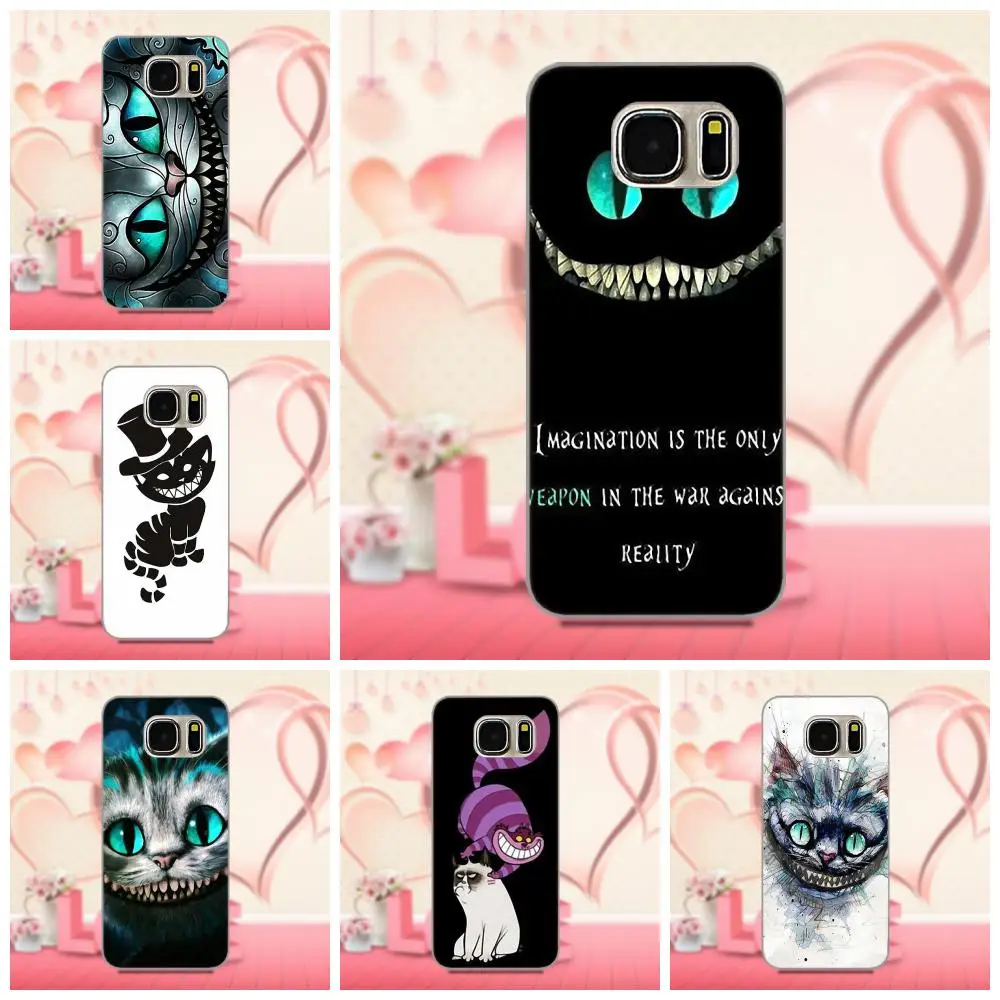 Чехол с Чеширским котом для Apple iPhone X 4 4S 5 5C 5S SE 6 6S 7 8 Plus LG G3 G4 G5 G6 K4 K7 K8 K10 V10 V20 мягкий