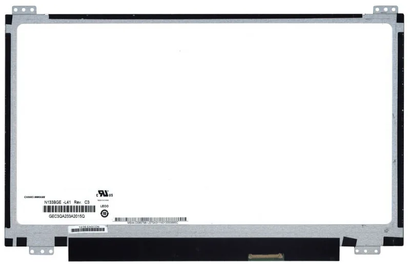 Матрица ноутбука 13 3 &quot светодиодный ЖК-экран для ASUS S300CA Slim 40 Pins Глянцевая HD 1366X768
